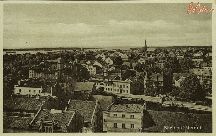 Литва - Клайпеда (Мемель) Новый город в первой половине XX-го века
