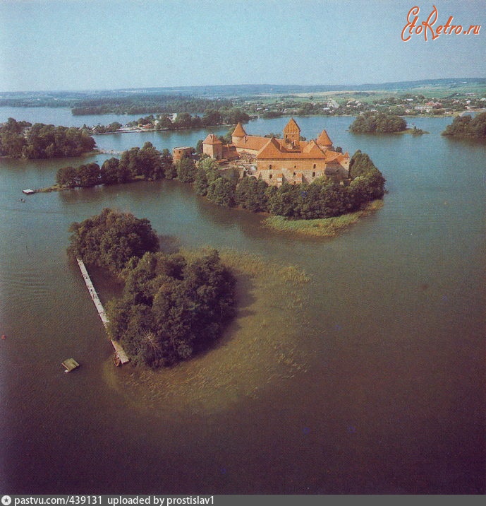Литва - Вид на замок сверху