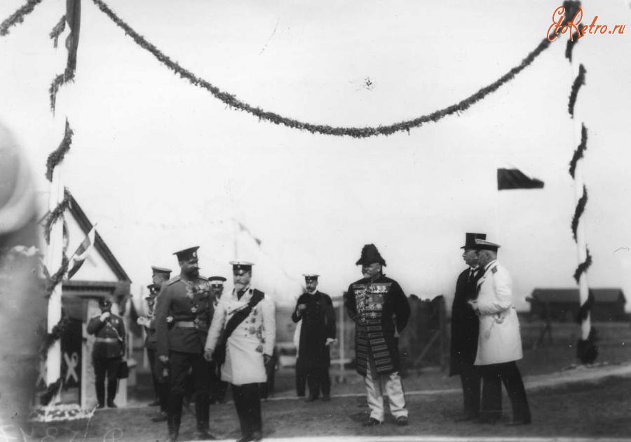 Эстония - Встреча российского императора Николая II с германским императором Вильгельмом II в Балтийском порту
