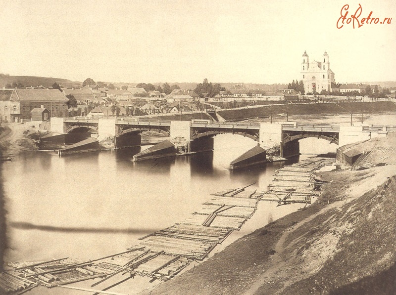 Вильнюс - Вильнюс. Зелёный мост (лит. ?aliasis tiltas) Литва , Вильнюсский уезд