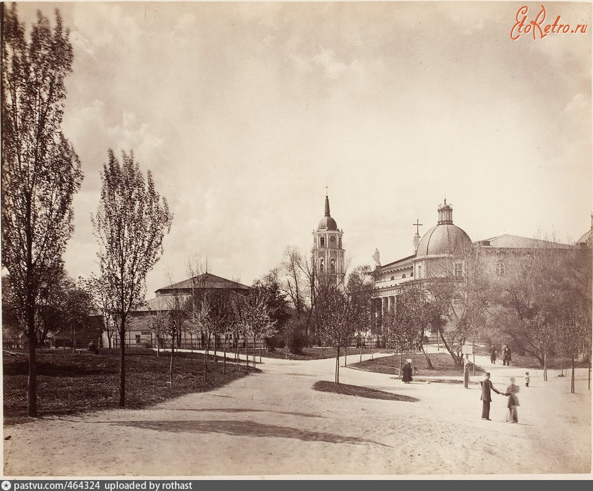 Вильнюс - Вильна. Вид на кафедральный собор с востока