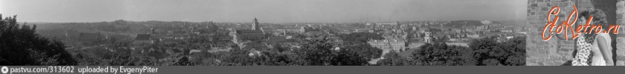 Вильнюс - Вильнюс. Панорама от башни Гедимина