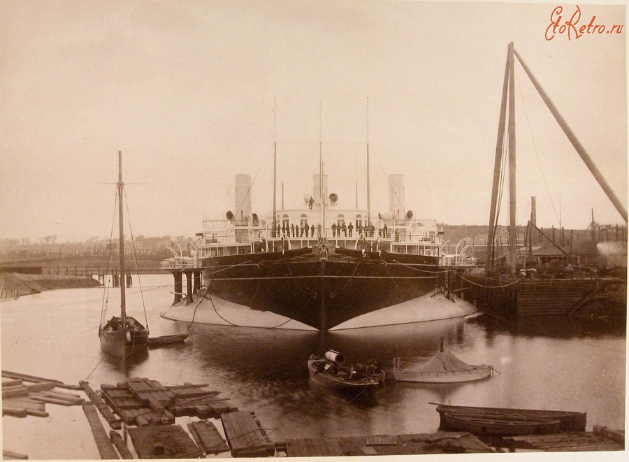 Лондон - Фотографии русской императорской яхты «Ливадия».