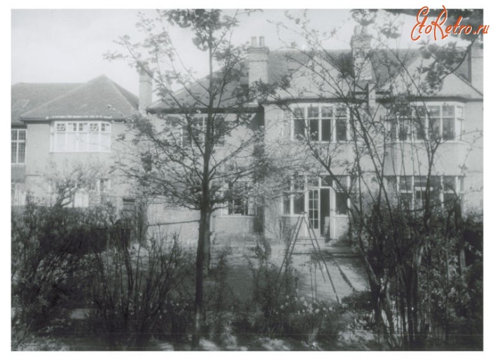 Лондон - Вид на дом в Вуд-Вейл, Лондон, 1949