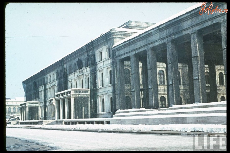 Мюнхен - 1942. Здание НСДАП в Мюнхене