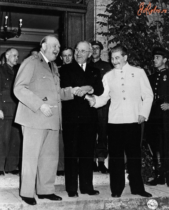Потсдам - Перед началом Берлинской (Потсдамской) конференции 1945 г.