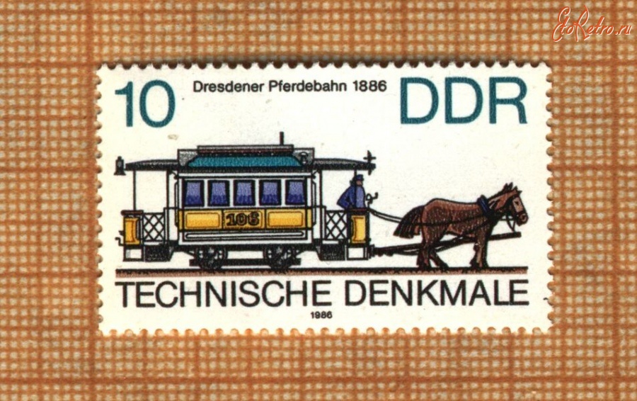 Дрезден - Дрезден на почтовых марках Германской Демократической Республики.