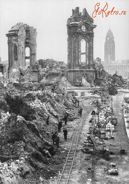 Дрезден - Восстановление Дрездена.