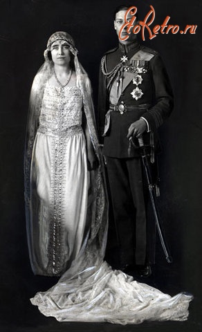 Ретро свадьба - Британская королевская семья. Свадебные фото.