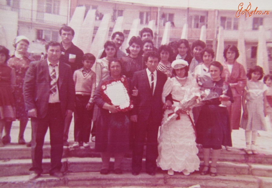 Ретро свадьба - Свадьба в Азербайджане 1987год