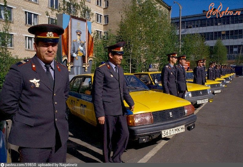 Милиция СССР - Москва. Автомоторная улица, дом 3, к.1