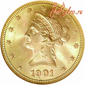Старинные деньги (бумажные, монеты) - Описание:	изображение женщины, символизирующей Свободу