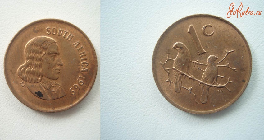 Старинные деньги (бумажные, монеты) - 1 цент