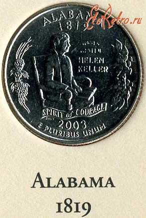 Старинные деньги (бумажные, монеты) - Алабама.