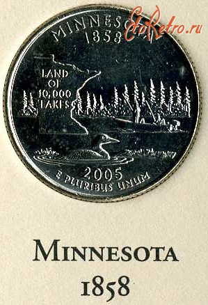Старинные деньги (бумажные, монеты) - Миннесота.
