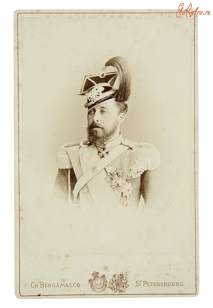 Ретро знаменитости - Фото Альфреда Саксен-Кобург-Готского, герцога Эдинбургского.