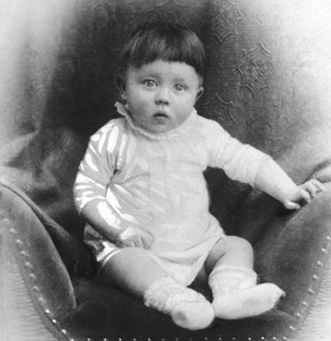 Ретро знаменитости - Известные личности в детстве. Адольф Гитлер