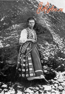 Ретро знаменитости - Леся Українка в Криму. Фото 1897 рік.