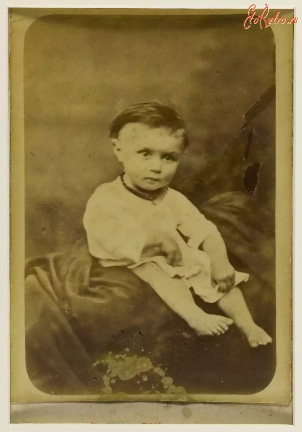 Ретро знаменитости - Нелли Руссель в детстве, 1879