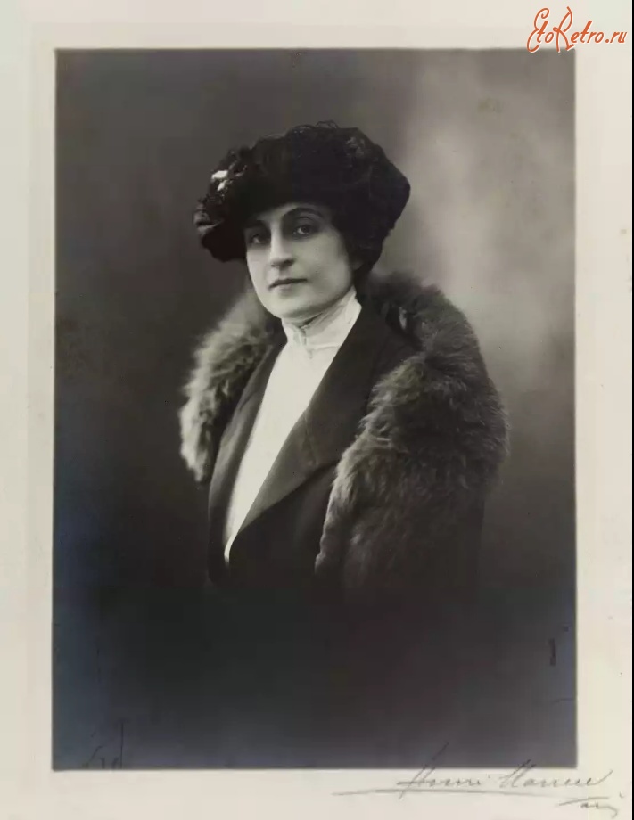 Ретро знаменитости - Мадам Марсель Легран-Фалько, 1915