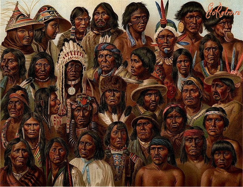 Индейцы - Жители Америки до прихода европейцев.