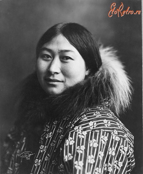 Индейцы - Эскимосская женщина (эскимоска), 1907