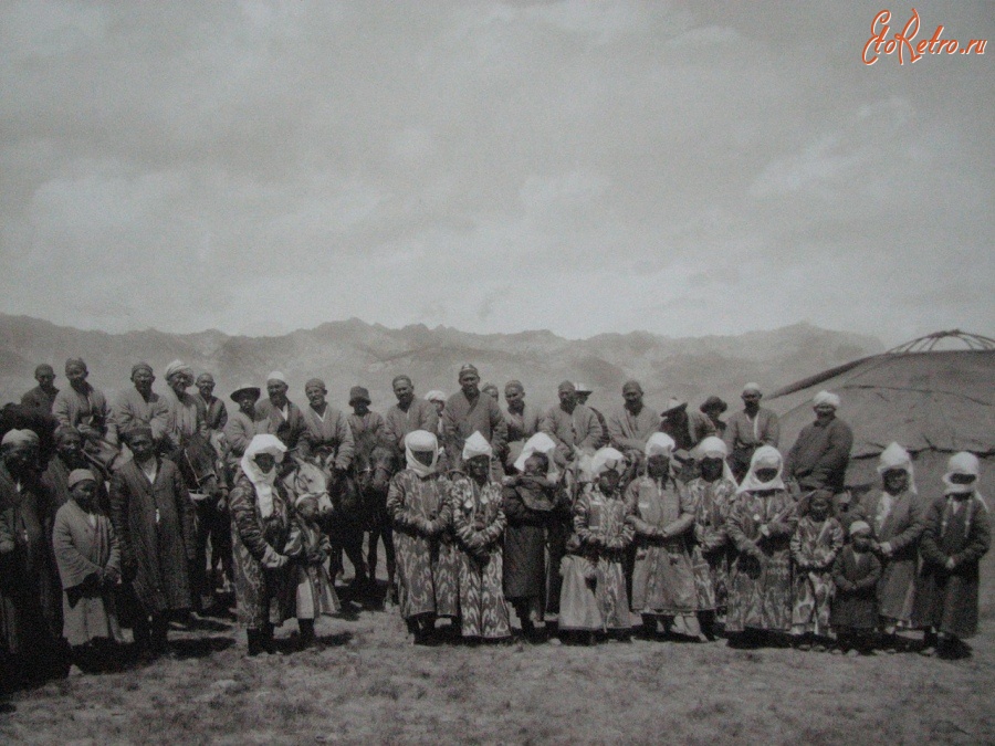 Киргизия - Группа Алайских киргизов, 1906