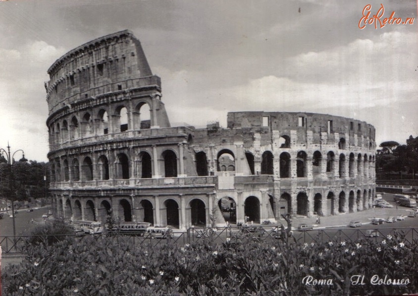 Рим - Roma Colosseo Италия , Лацио , Провинция Рим , Рим
