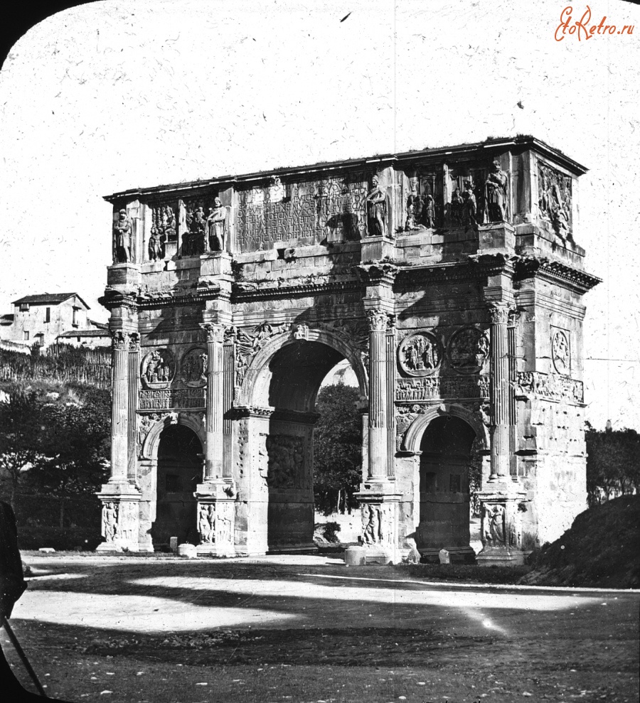 Рим - l'Arco di Costantino Италия , Лацио , Провинция Рим , Рим