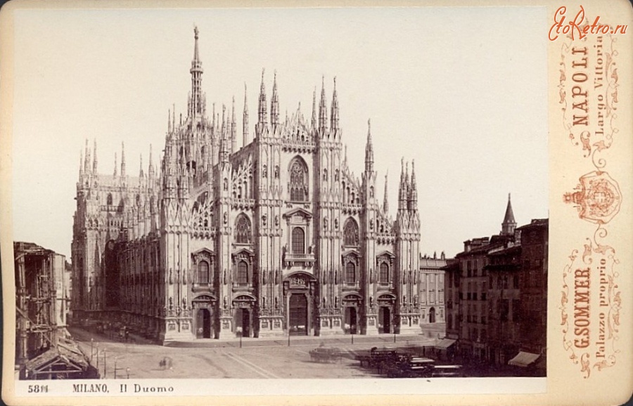 Милан - MILANO. Duomo Италия,  Ломбардия,  Милан