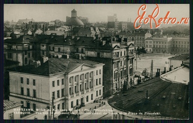 Варшава - Варшава. Вид на площу Пілсудського.