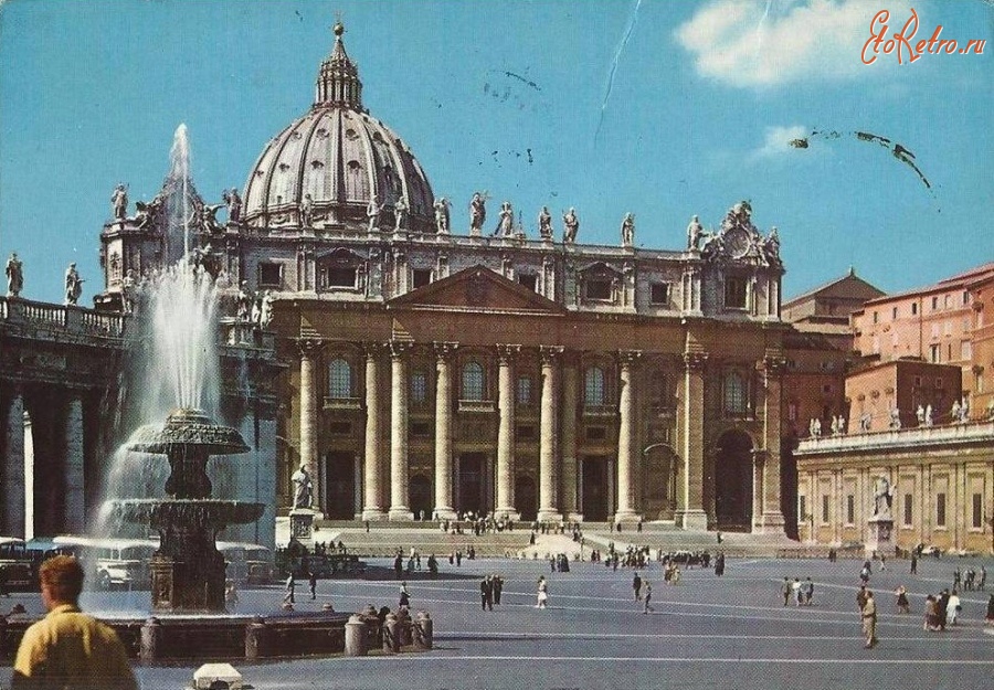 Ватикан - Площадь Сан-Пьетро