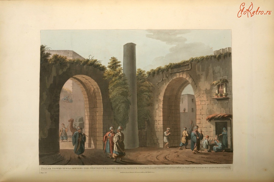 Израиль - Иерусалимский столп, 1804