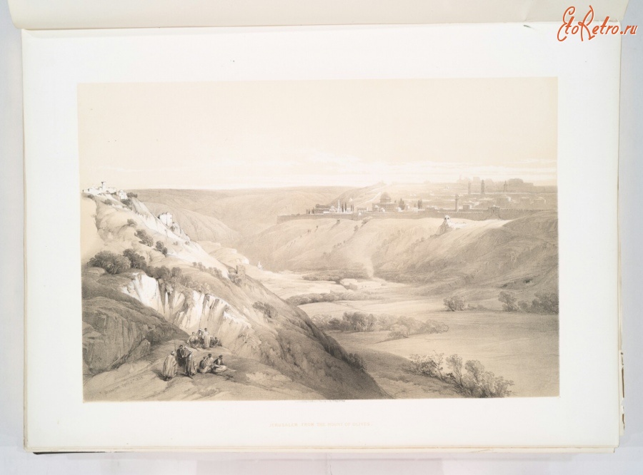 Израиль - Иерусалим на Масличной горе, 1842-1849