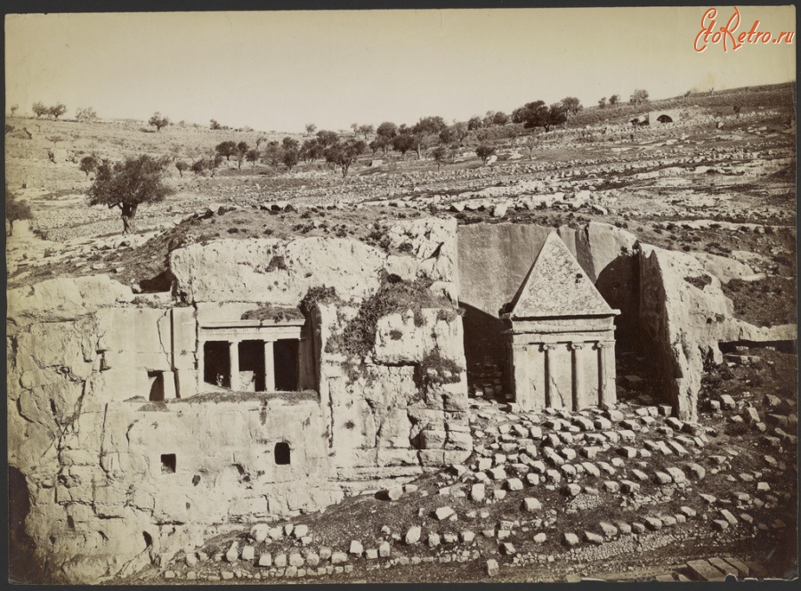 Израиль - Гробницы Захарии и Иакова в Иерусалиме, 1867-1878