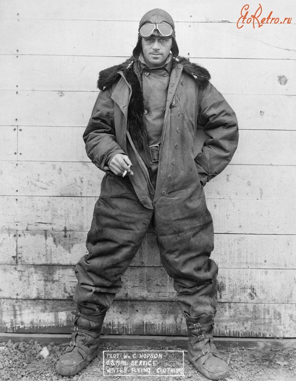 Авиация - Американский пилот 20-30-х годов.