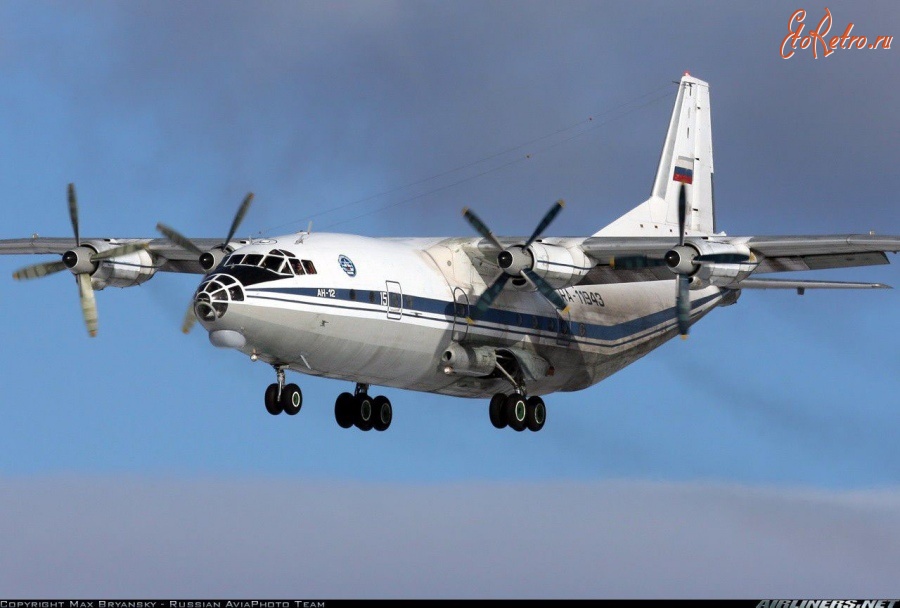 Авиация - Военно-транспортный самолёт Ан-12