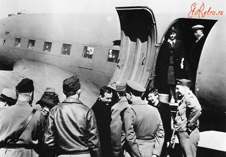 Авиация - Алсиб. Прибытие русских переводчиков и технического персонала на Аляску. 1943-1945