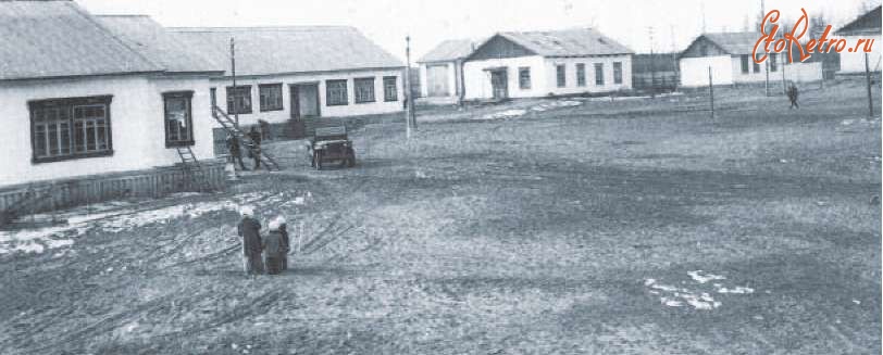 Авиация - Жилой посёлок аэродрома Сеймчан в период Алсиба. 1942-1945