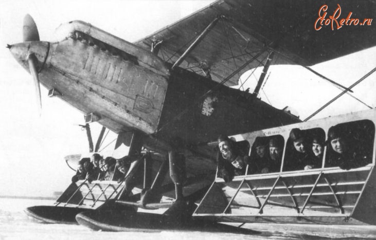 Авиация - Десантный вариант самолета Р-5  по проекту П.И. Гроховского