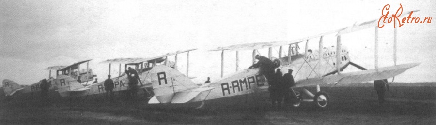 Авиация - Перелет Москва - Пекин (1925 г.). Самолеты Р-1 и Р-2.