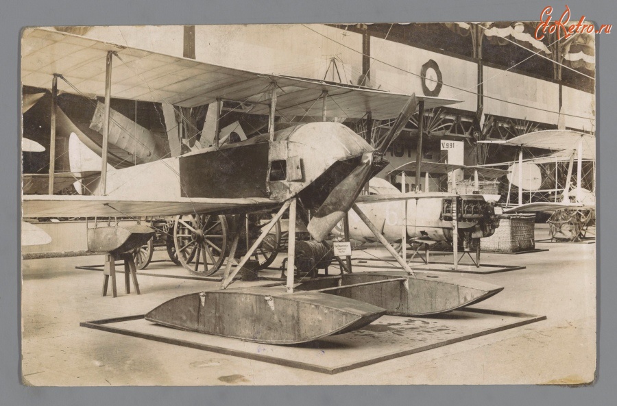 Авиация - Гидросамолёт Дельта на выставке  в Берлинском зоопарке в 1917