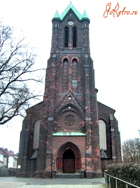 Бохум - Herz Jesu Hamm-gedreht  Gemeindekirche