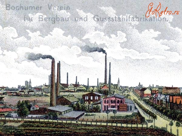 Бохум - Zeichnung Bochumer Verein