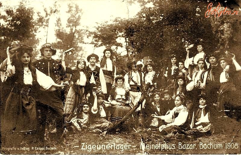 Бохум - Табор цыган 1908 г.
