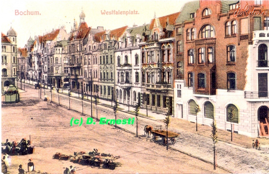 Бохум - Westfalenplatz-bunt-1908-g