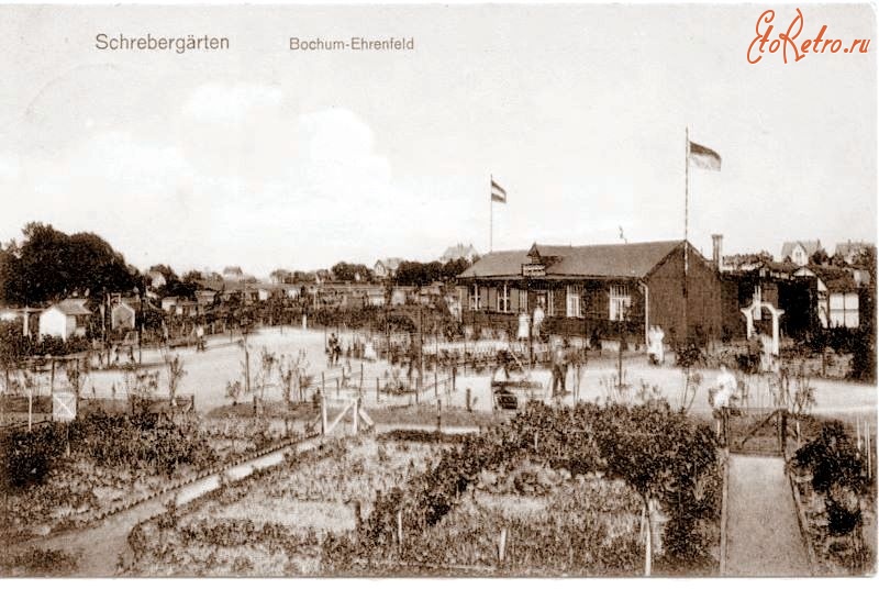 Бохум - Небольшой сад 1911 г.