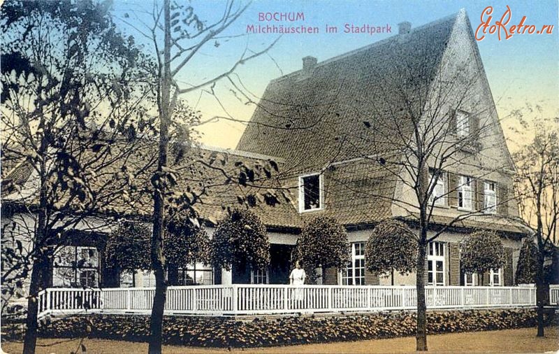 Бохум - Молочный домик в городском парке.1920-1924 г.
