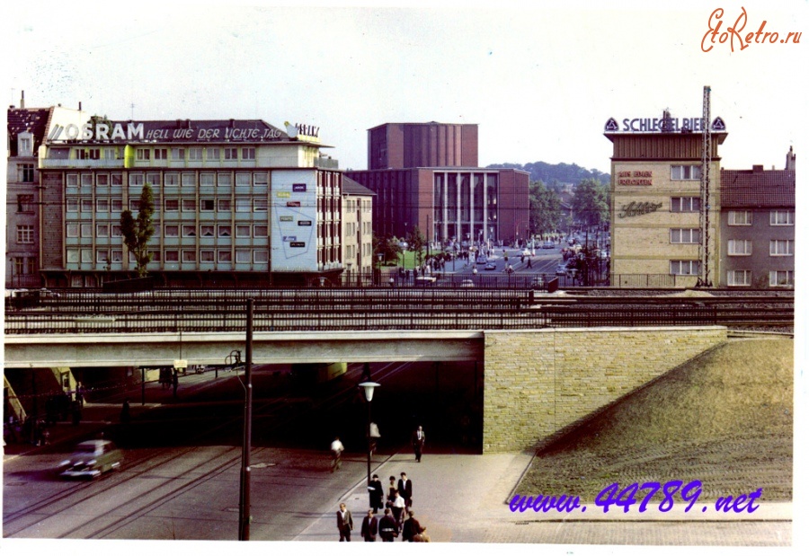 Бохум - Bochum Koenigsallee-groshce-c 1960