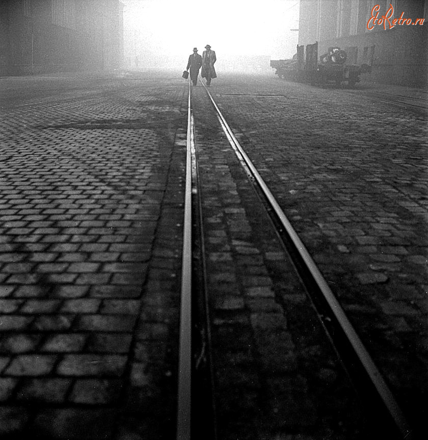 Бохум - Auf der Schiene 1961 in Bochum
